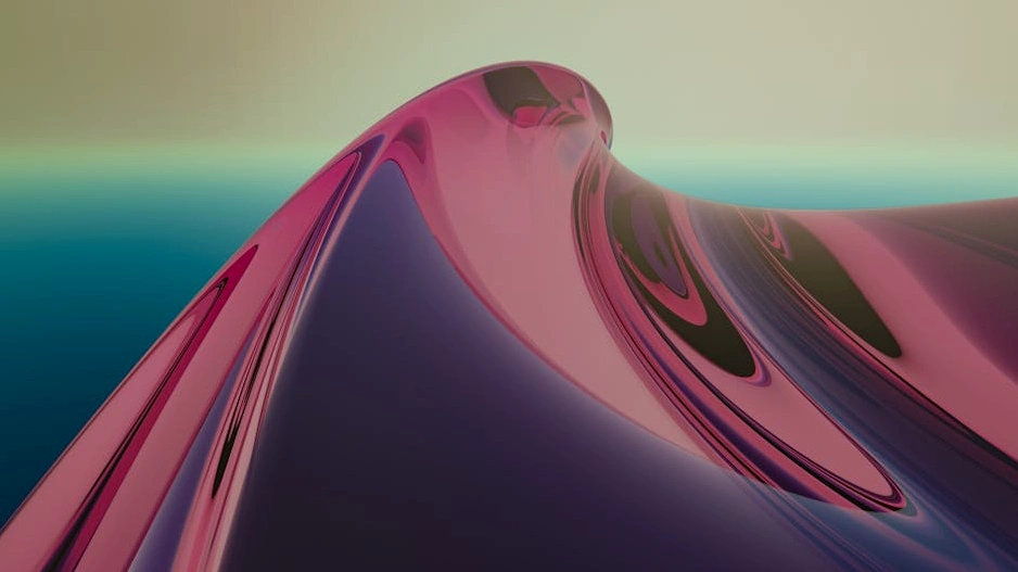 Illustrazione 3D futuristica di analisi dati e marketing digitale